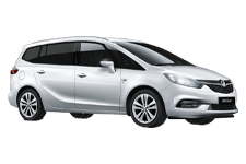 Van Hire Hackney - Vauxhall Zafira 5 + 2 - Minibus hire Hackney